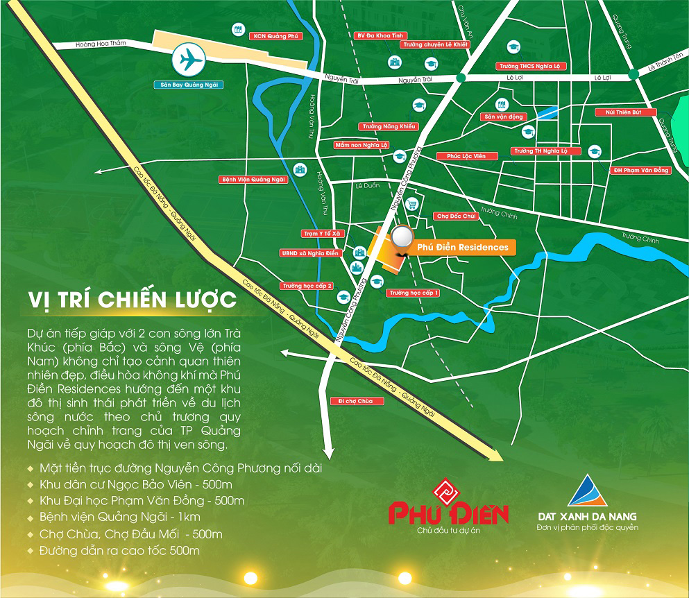 Vị trí Khu đô thị Phú Điền Residences