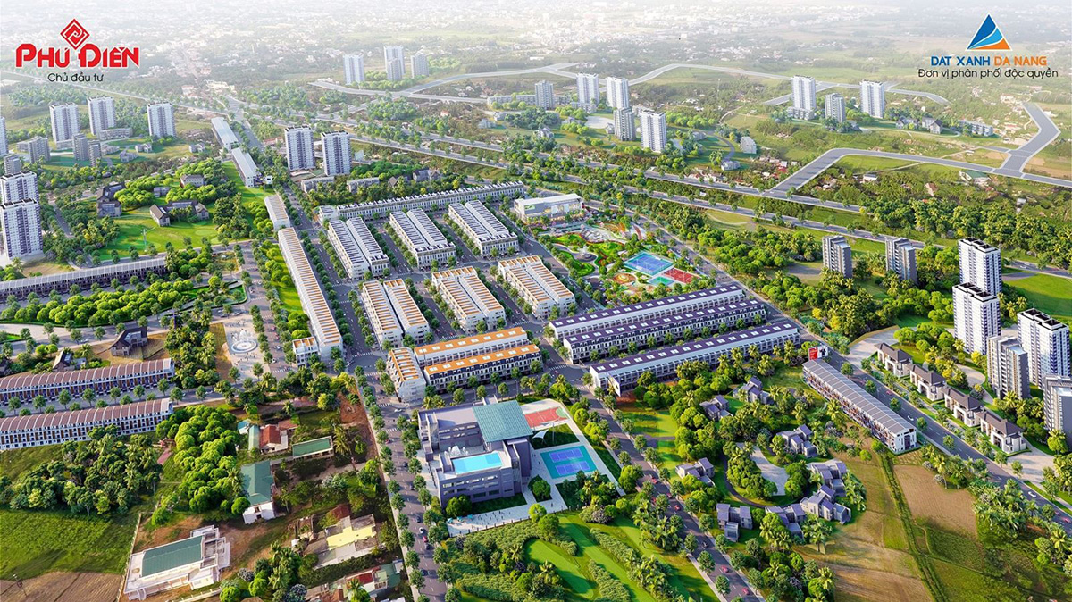 Phối cảnh Khu đô thị Phú Điền Residences