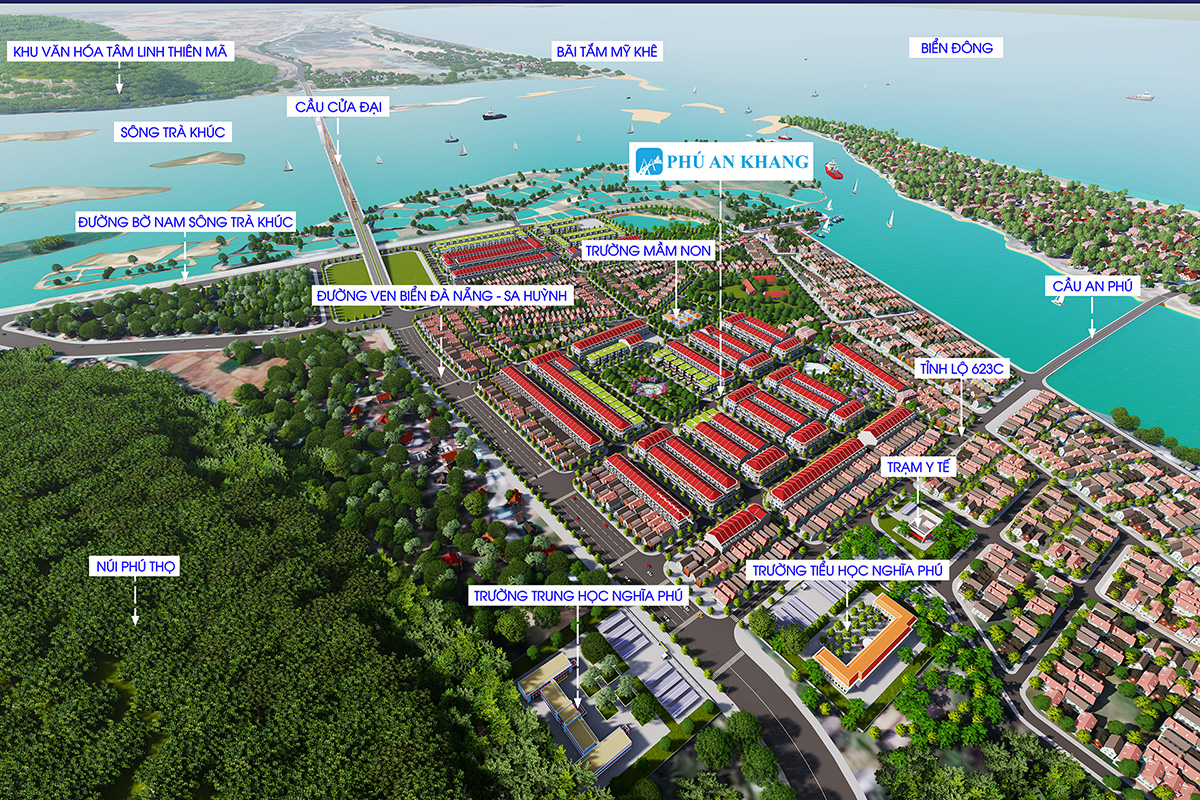 Khu đô thị mới Nghĩa Phú – Phú An Khang Quảng Ngãi