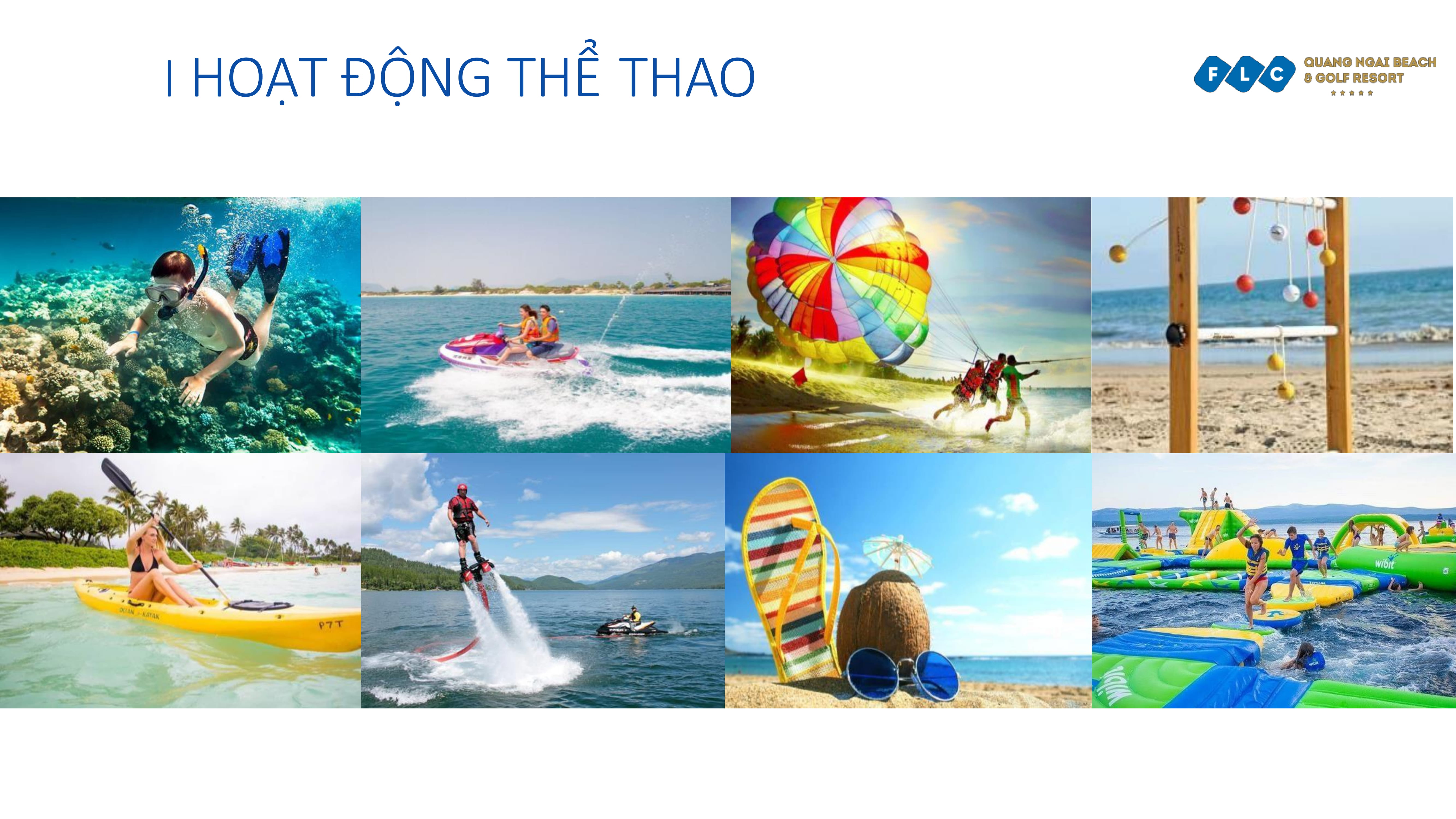 Hoạt động thể thao gắn liền phát triển du lịch biển FLC Quảng Ngãi