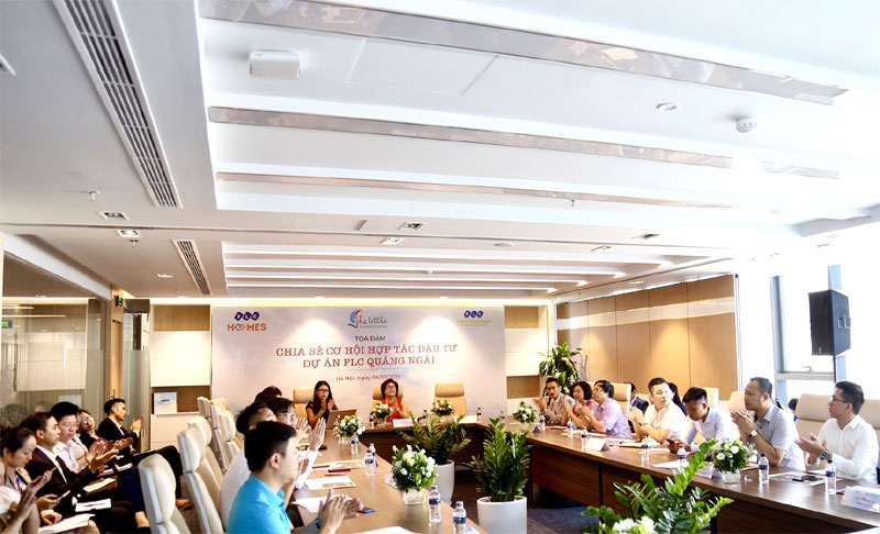 Xúc tiến gặp mặt đối tác chiến lược 3 miền, FLC Quảng Ngãi chính thức khởi động